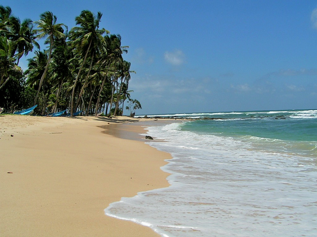 Экзотические пляжи Шри Ланка